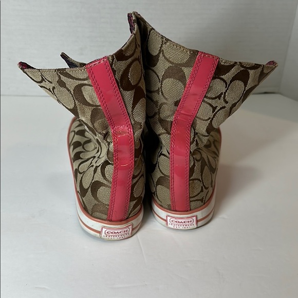 COACH Monogram high/low top sneakers - Picture 4 of 10